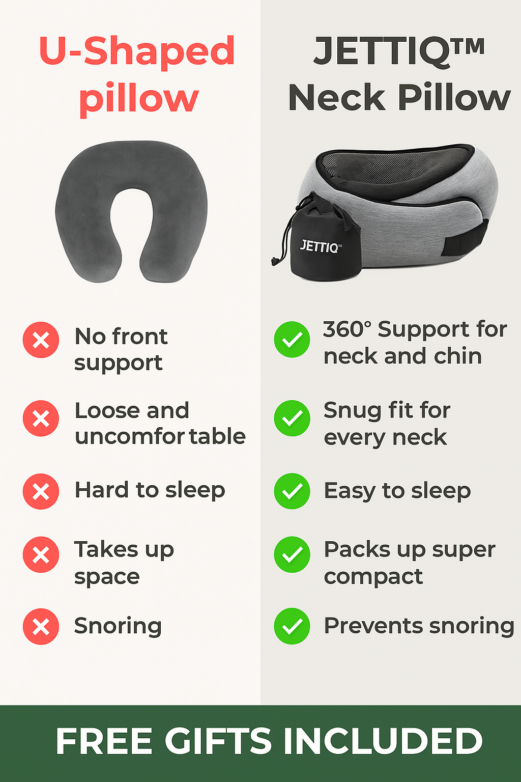 JETTIQ™ | Neck Pillow
