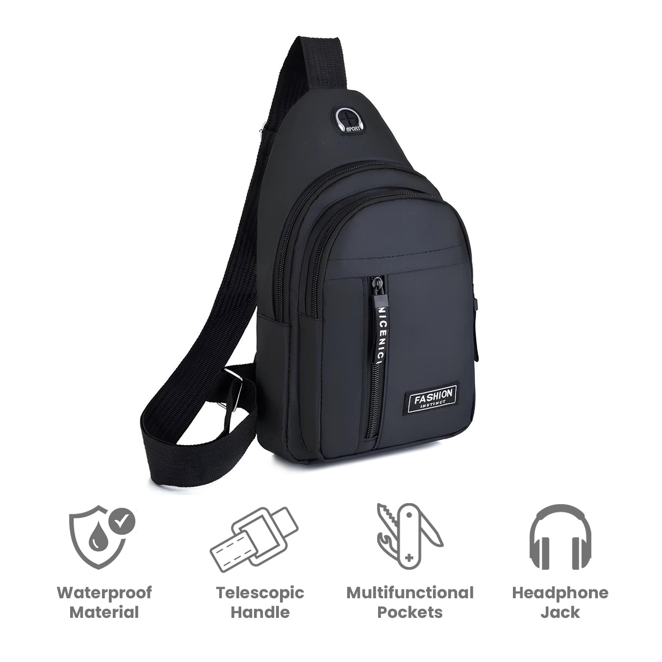JETTIQ™ | Ultimate Travel Sling Bag