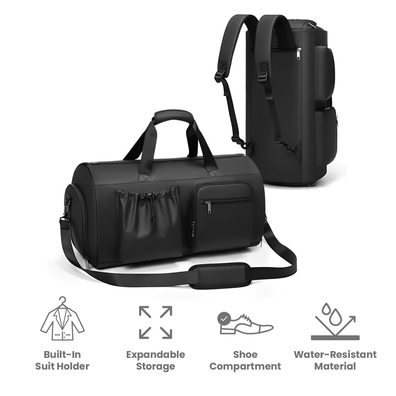 JETTIQ™ | Oxford Garment Duffle Bag