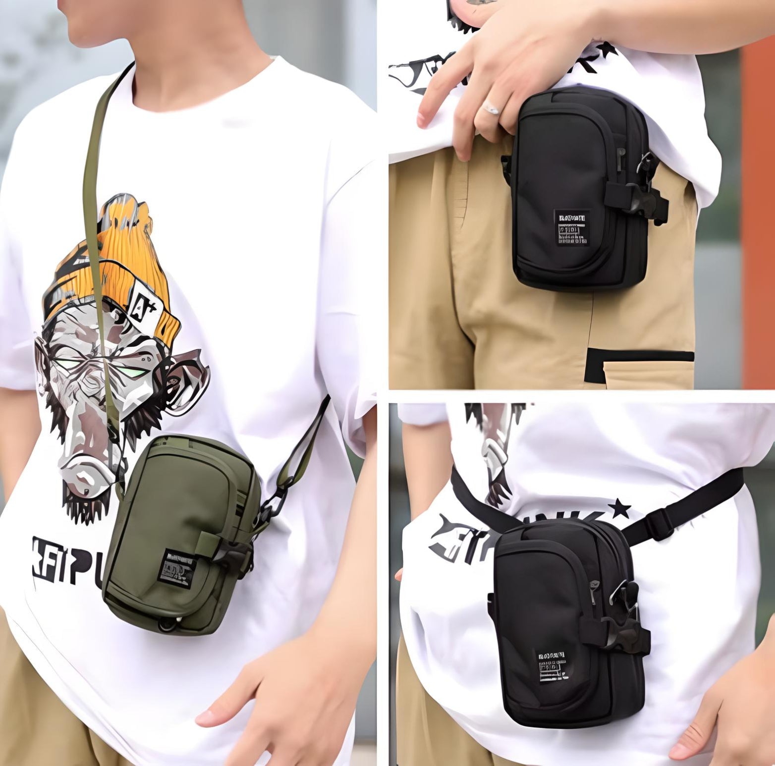 JETTIQ™ | Oxford Anti-Theft Crossbody Bag