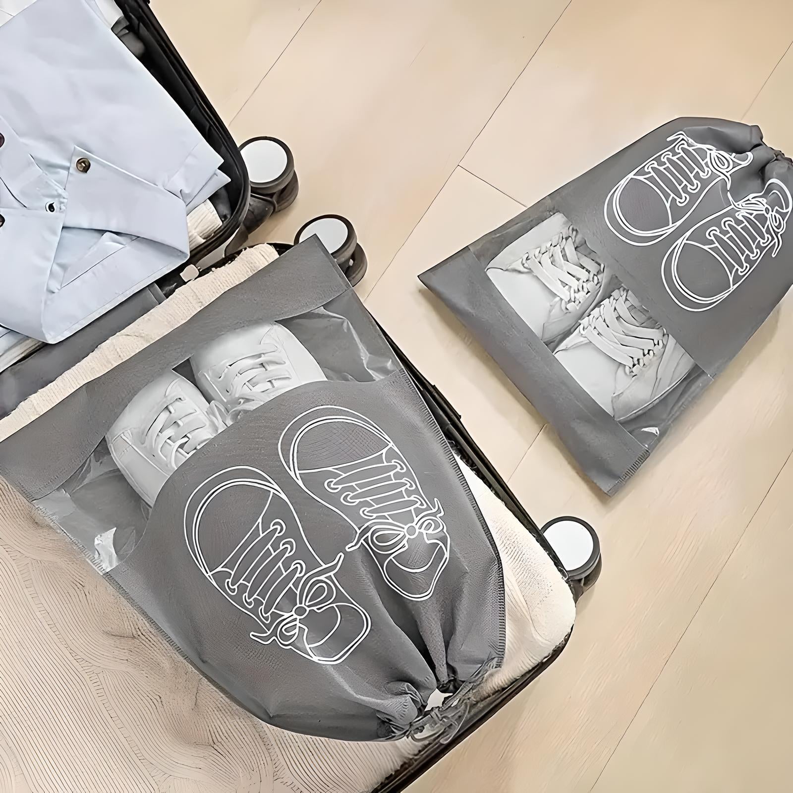 JETTIQ™ | Travel Shoe Bag | Set of 3