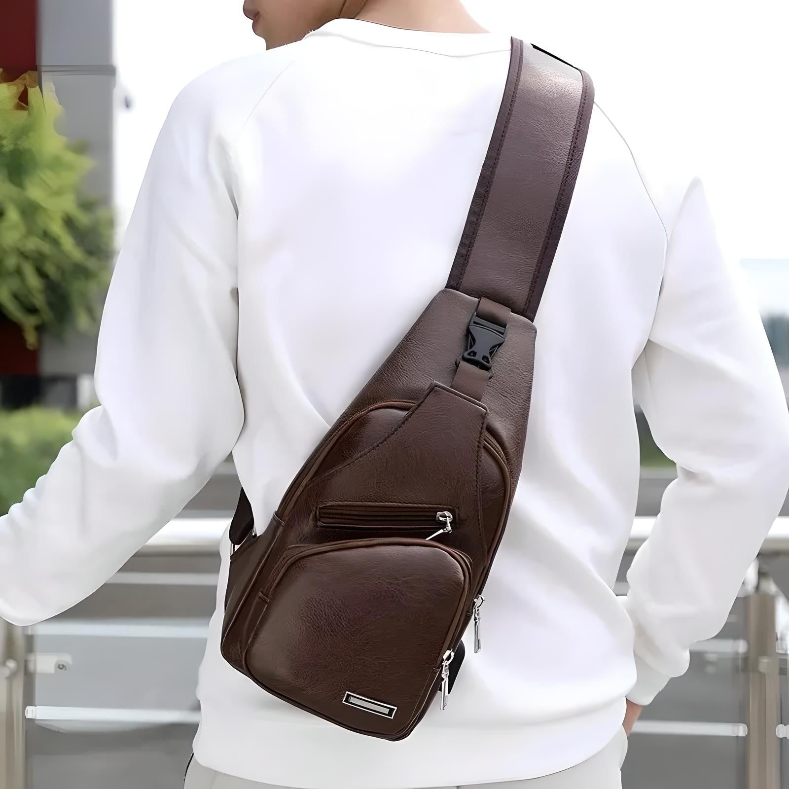 JETTIQ™ | Classy Leather Anti-Theft Crossbody Bag