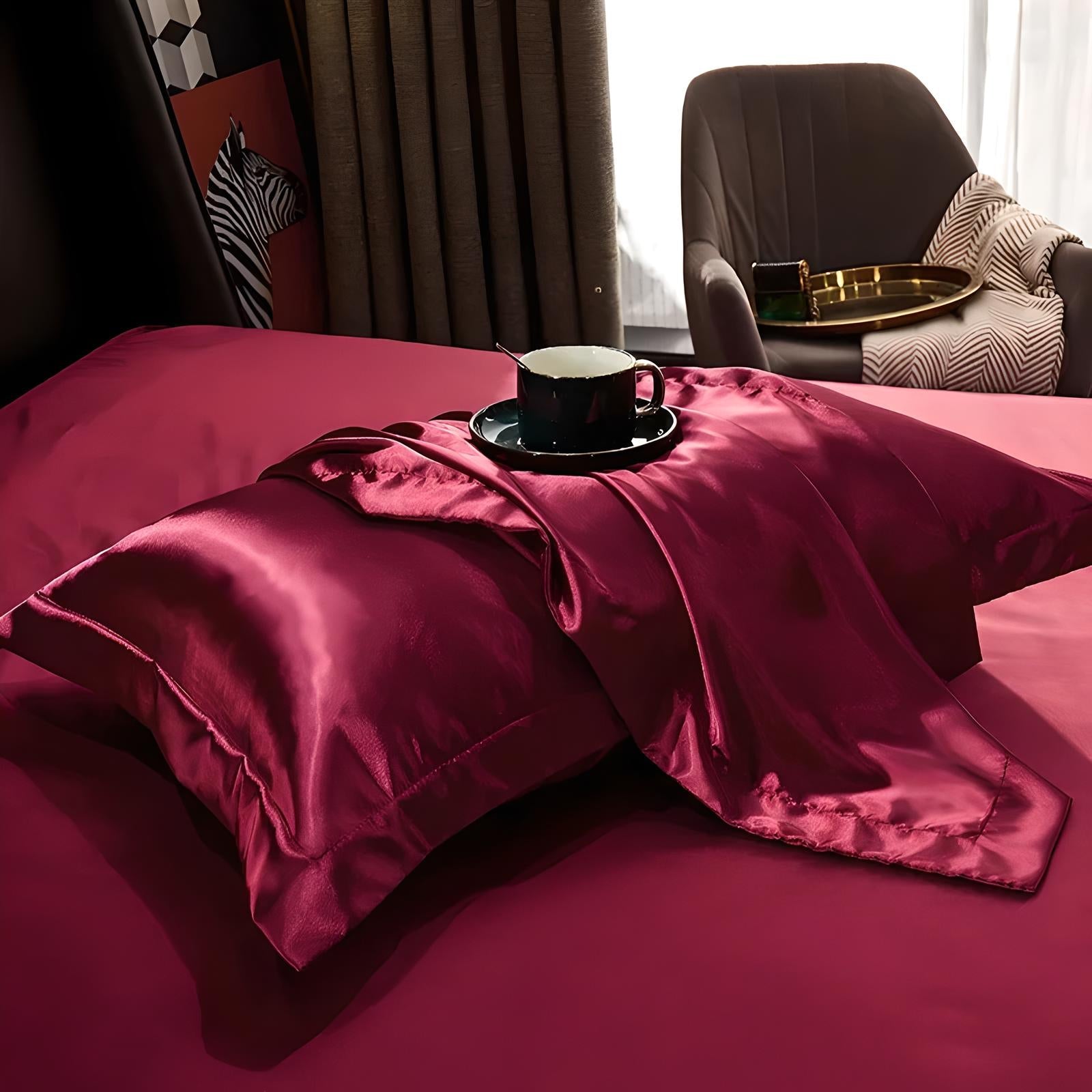 JETTIQ™ | Silk Travel Pillow Cases | 2 Pack