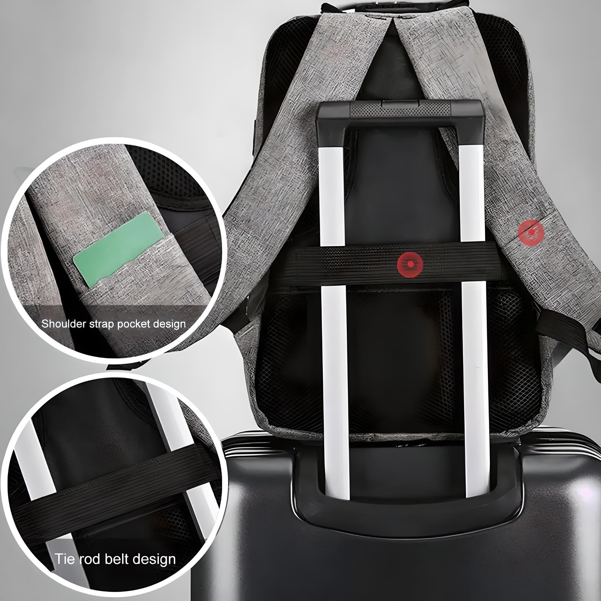 JETTIQ™ | Sleek Anti-Theft Backpack