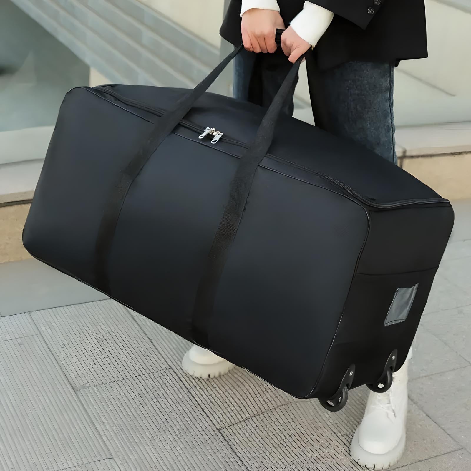 JETTIQ™ | Carry-All Duffle Roller Bag