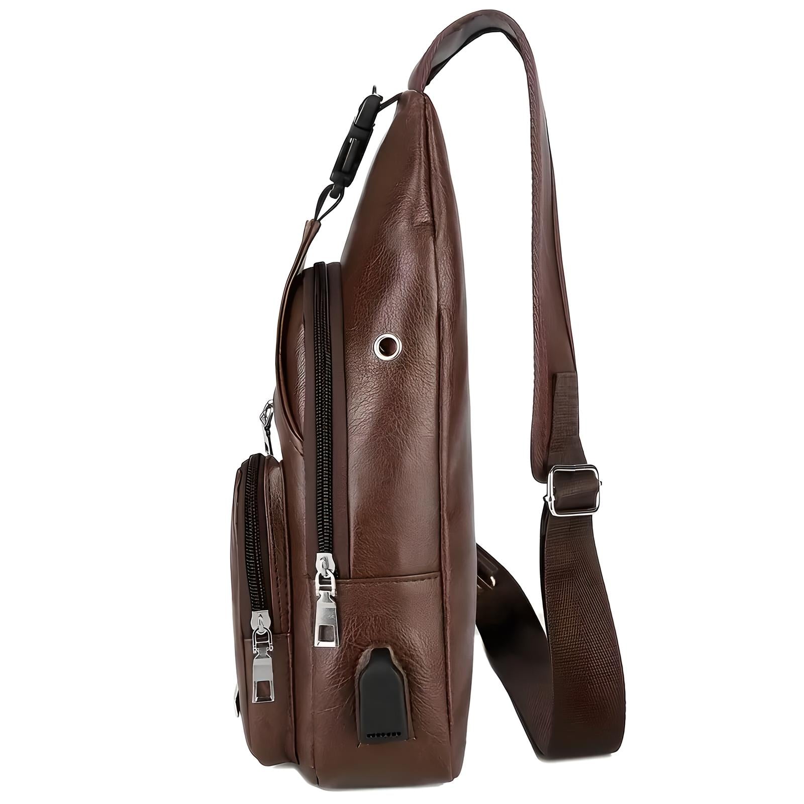JETTIQ™ | Classy Leather Anti-Theft Crossbody Bag