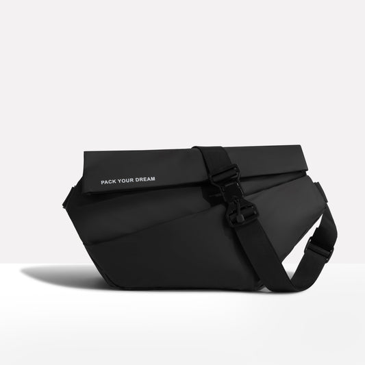 JETTIQ™ | Anti-Theft Obsidian Sling Bag