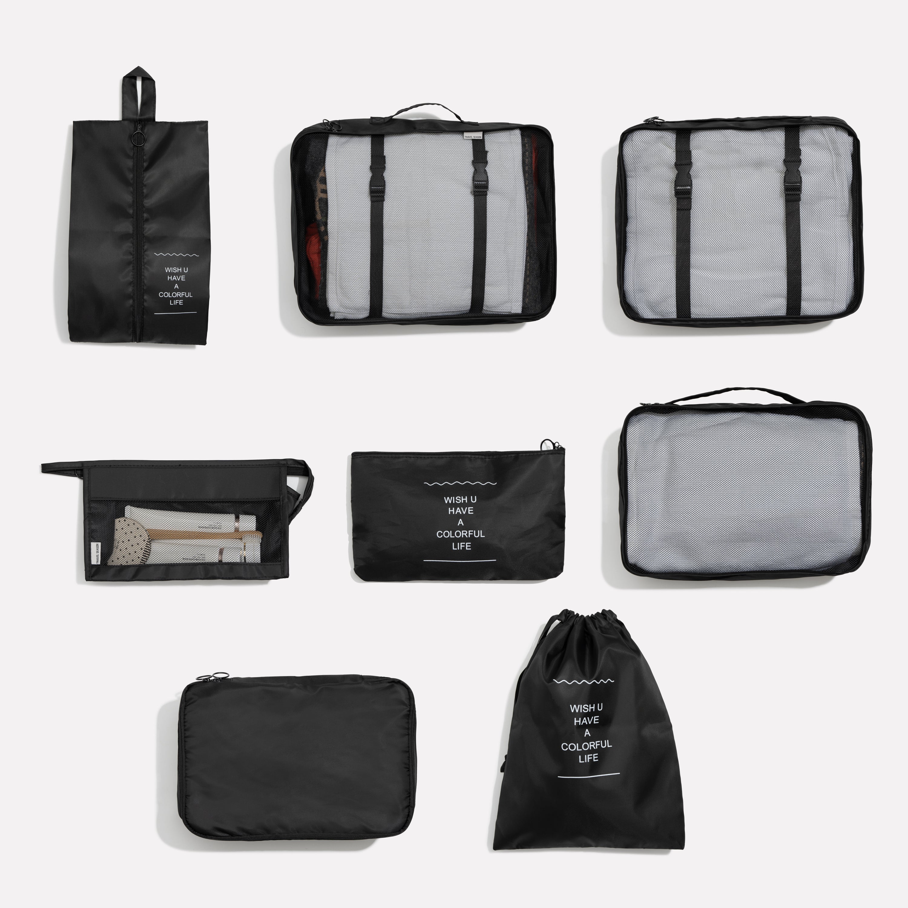 JETTIQ™ | Easy-Pack Travel Cubes | 8 Pack