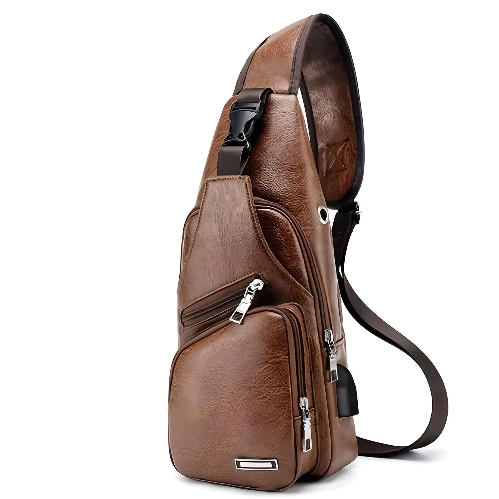 JETTIQ™ | Classy Leather Anti-Theft Crossbody Bag