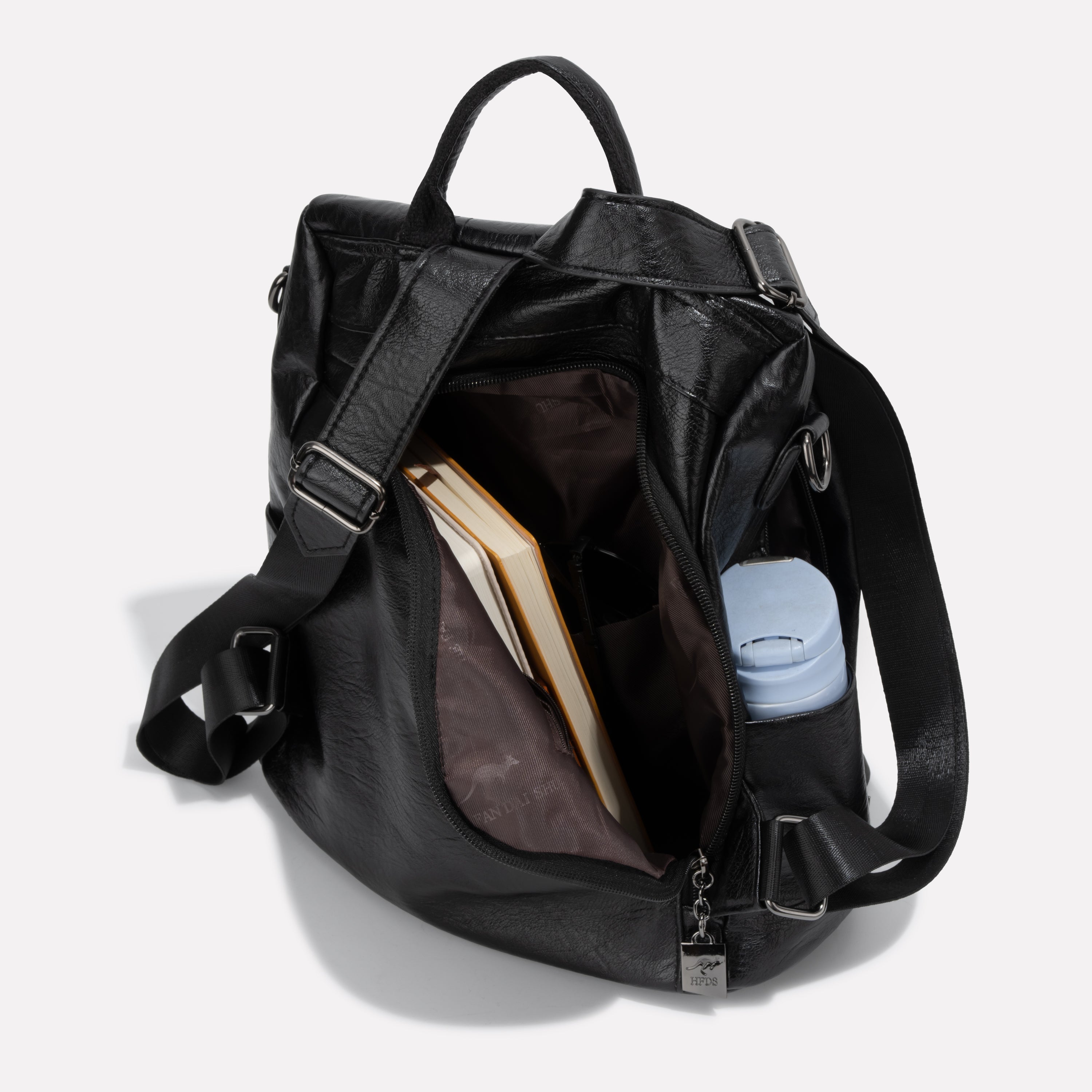 JETTIQ™ | Women's Anti-Theft Leather Backpack