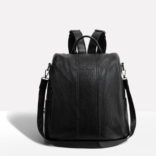 JETTIQ™ | Women's Anti-Theft Leather Backpack