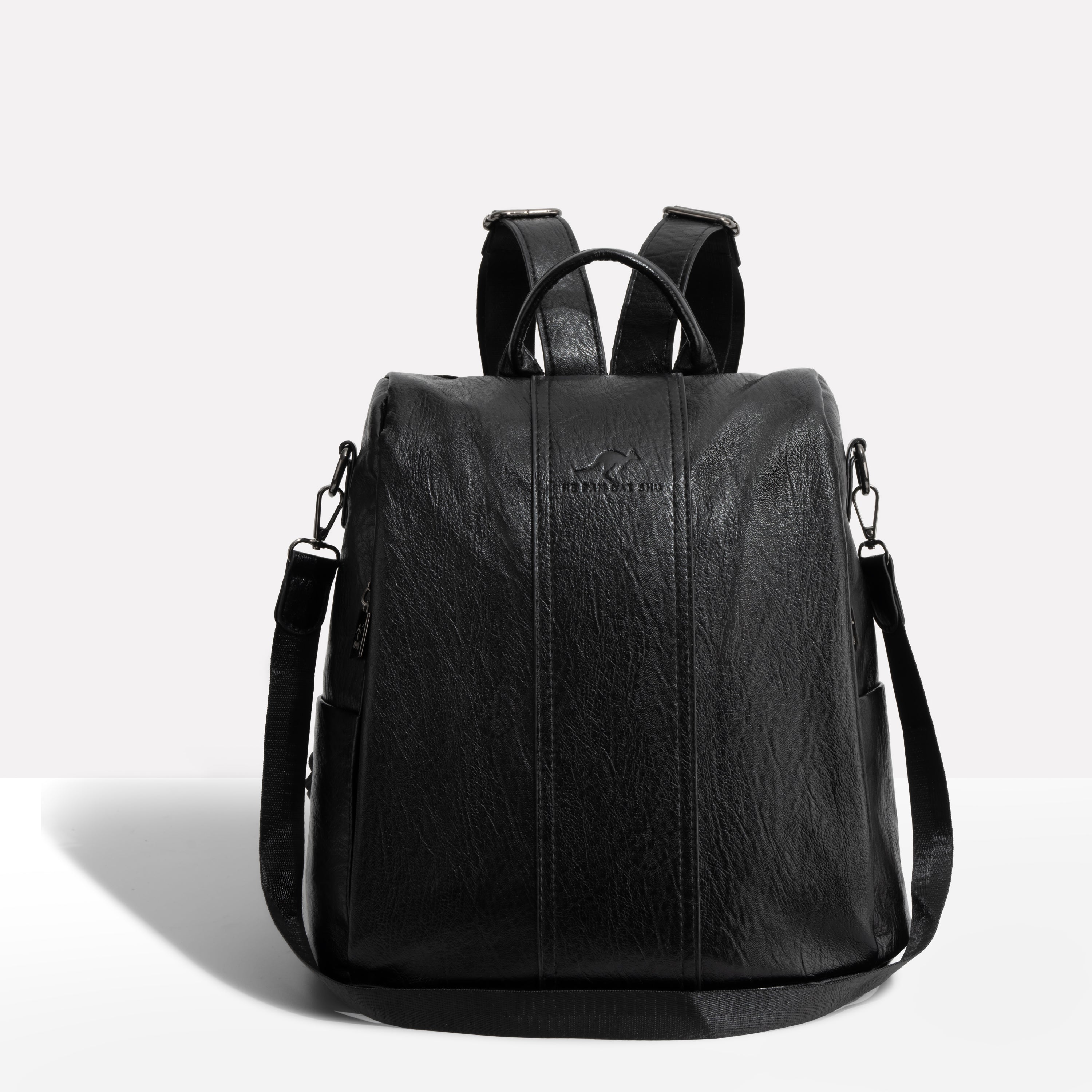 JETTIQ™ | Women's Anti-Theft Leather Backpack