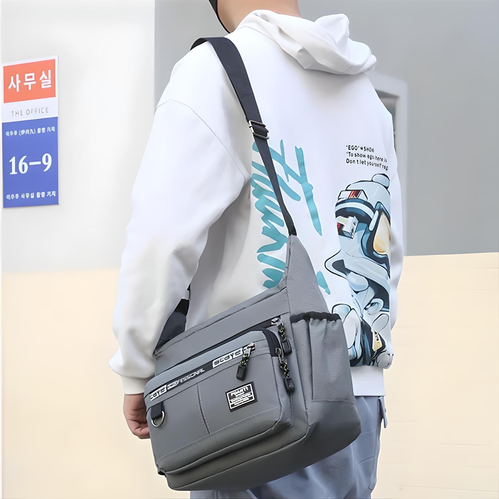 JETTIQ™ | Large Anti-Theft Messenger Bag