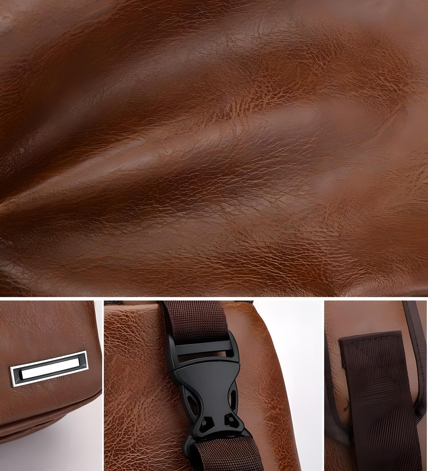 JETTIQ™ | Classy Leather Anti-Theft Crossbody Bag