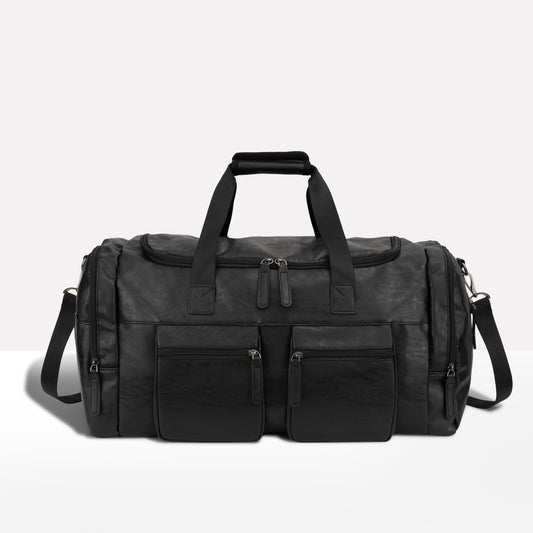 JETTIQ™ | Classy Men’s Leather Duffle Bag