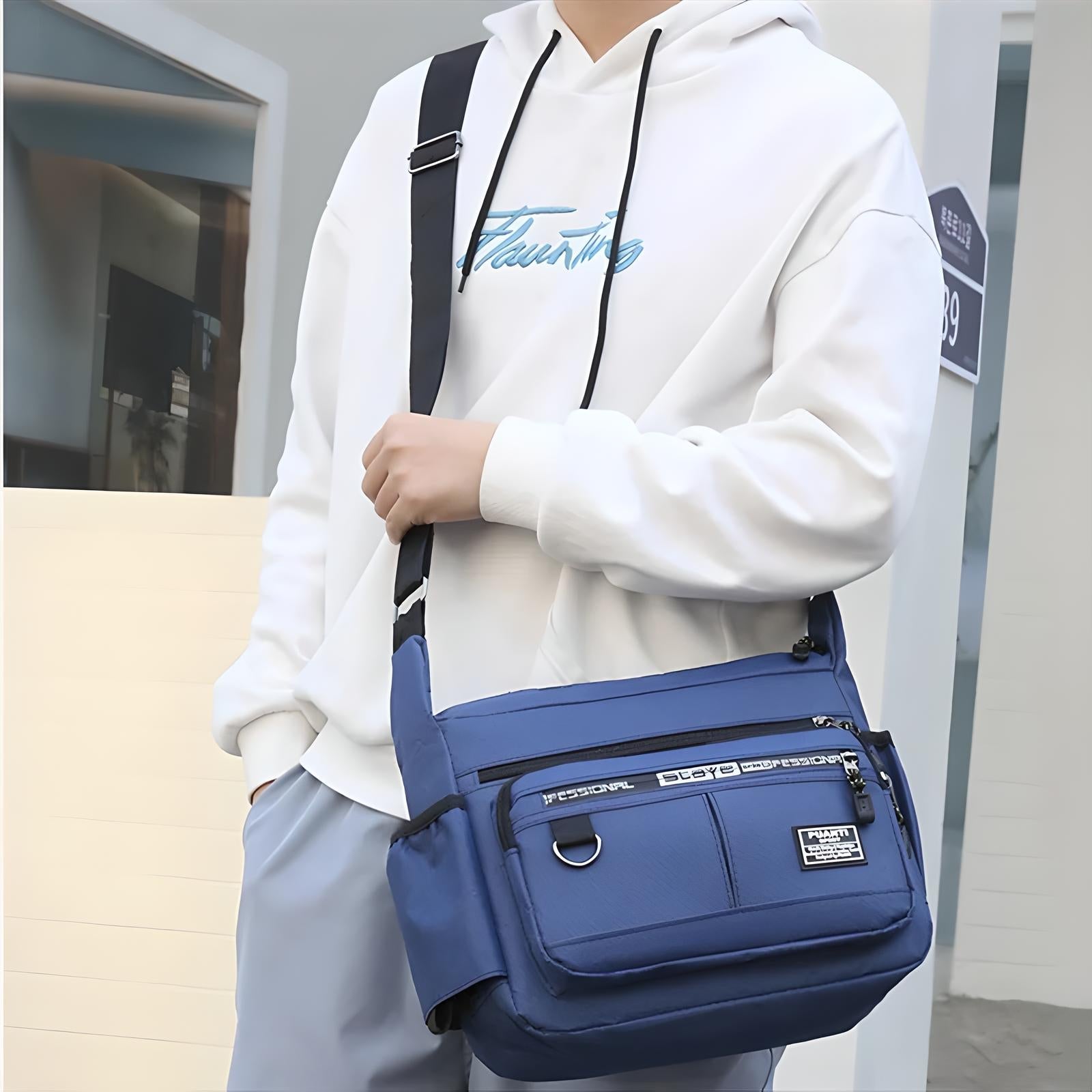 JETTIQ™ | Large Anti-Theft Messenger Bag