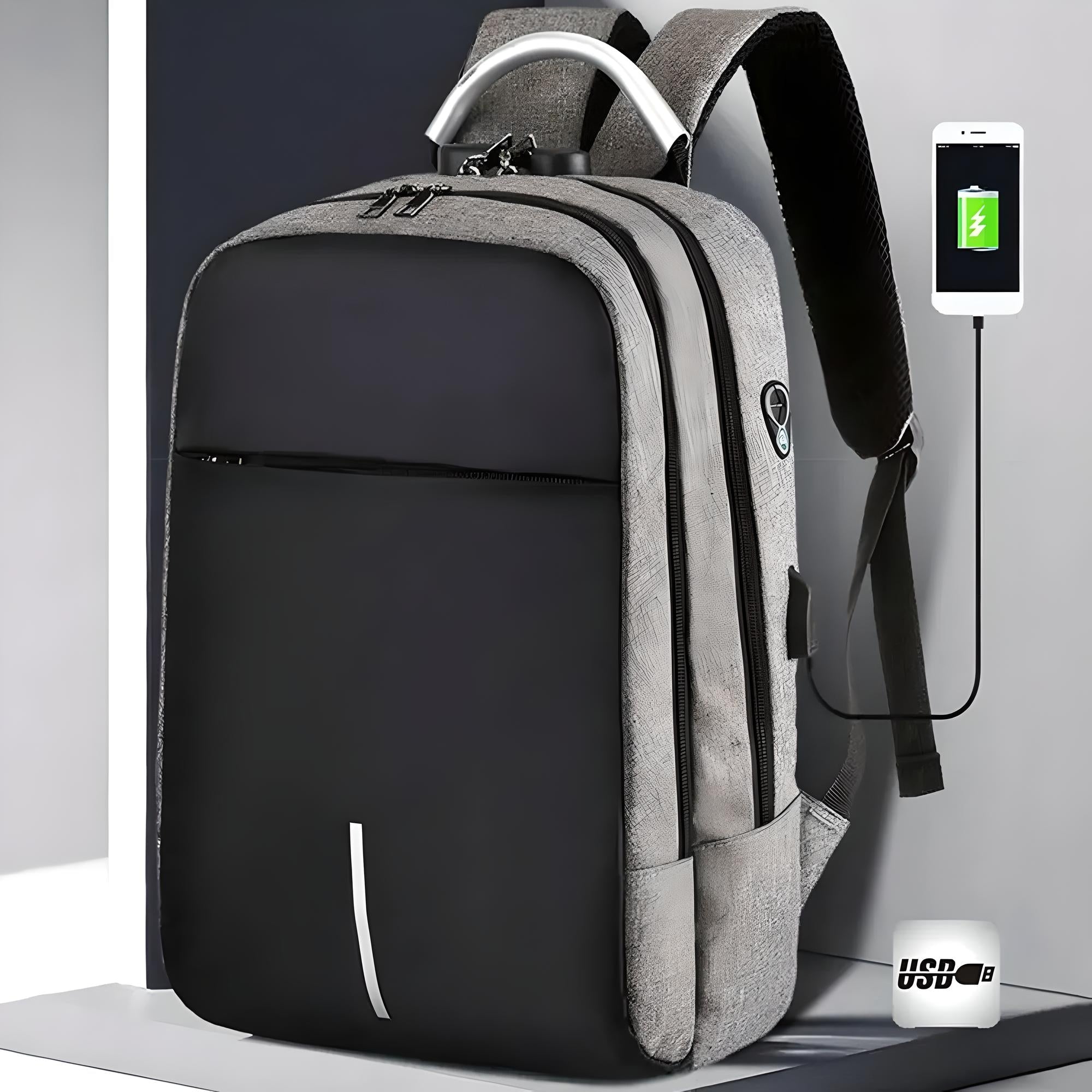 JETTIQ™ | Sleek Anti-Theft Backpack