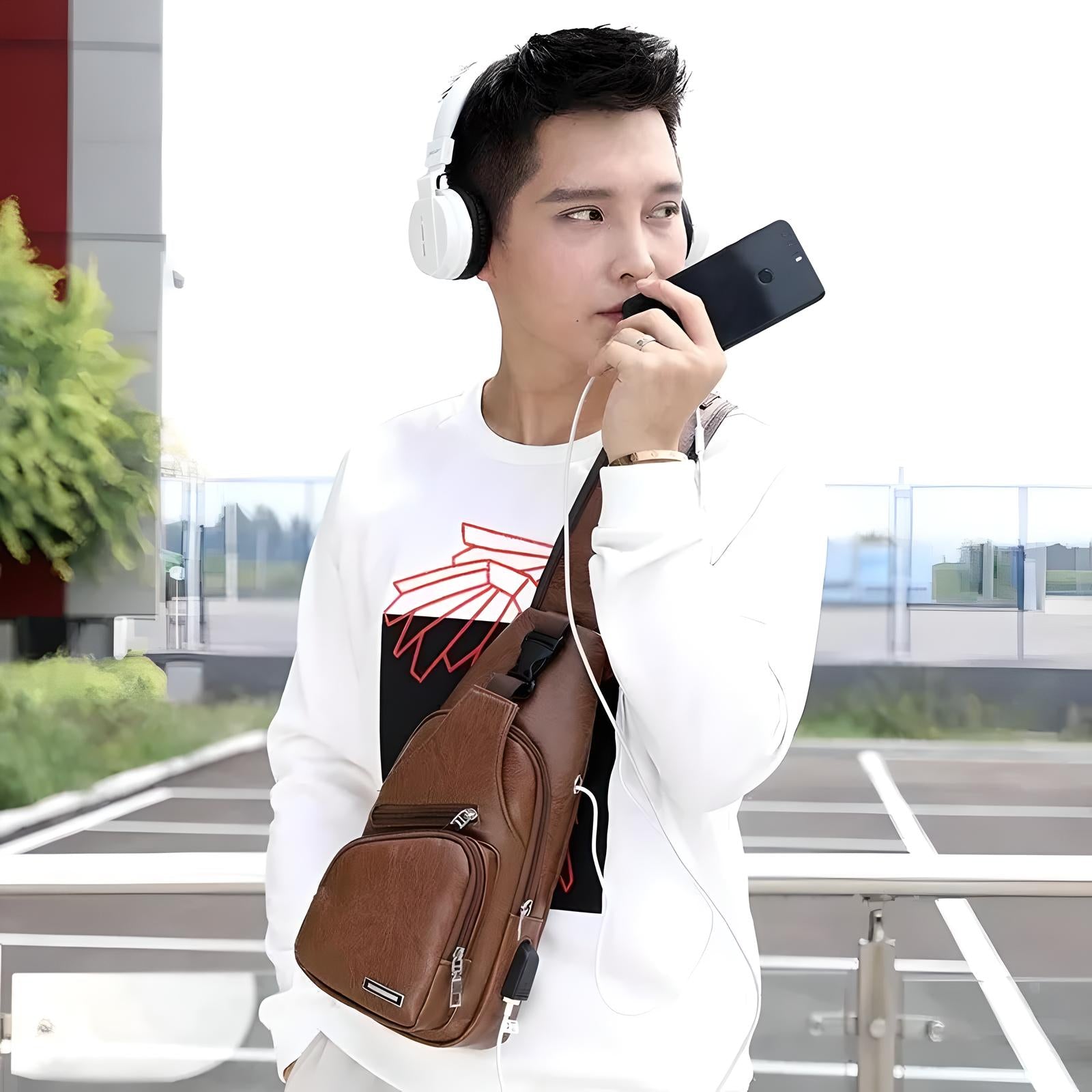 JETTIQ™ | Classy Leather Anti-Theft Crossbody Bag