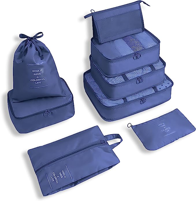 JETTIQ™ | Easy-Pack Travel Cubes | 8 Pack