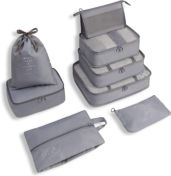 JETTIQ™ | Easy-Pack Travel Cubes | 8 Pack