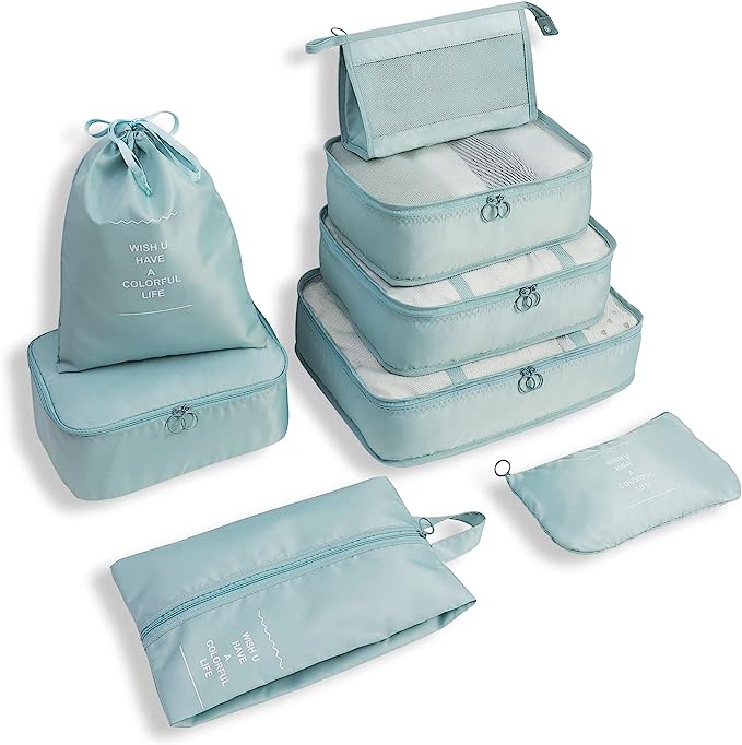 JETTIQ™ | Easy-Pack Travel Cubes | 8 Pack