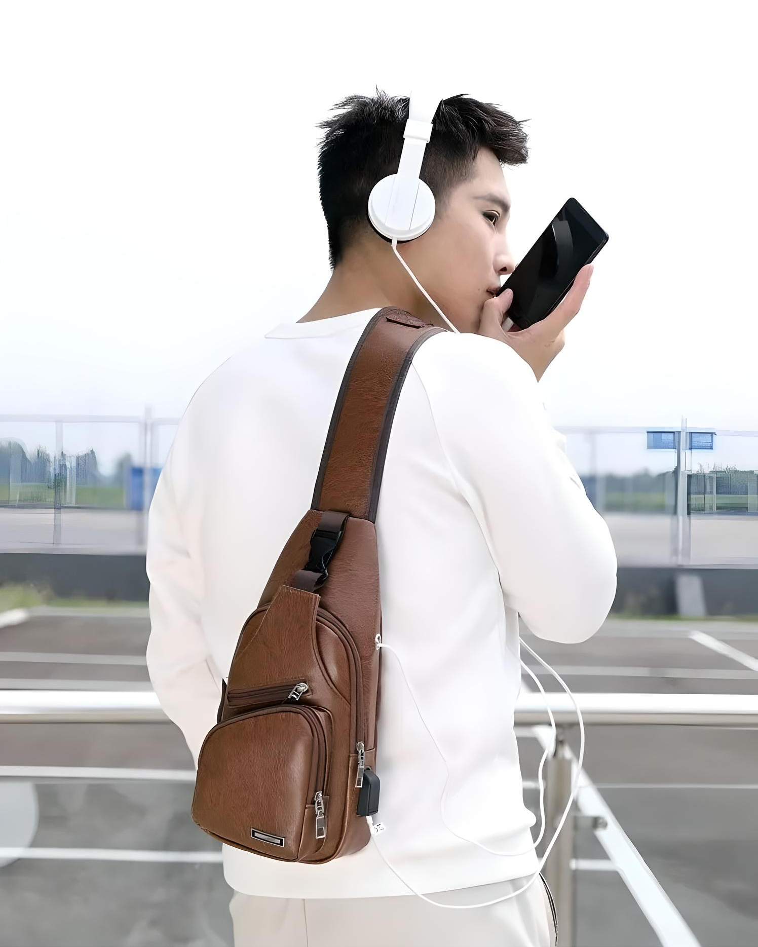 JETTIQ™ | Classy Leather Anti-Theft Crossbody Bag