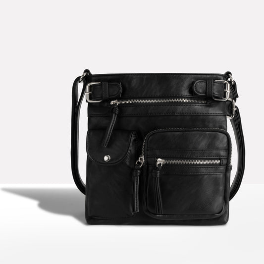 JETTIQ™ | Women’s Leather Shoulder Bag