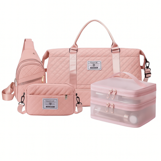 JETTIQ™ | 4-in-1 Women's Travel Bag Set