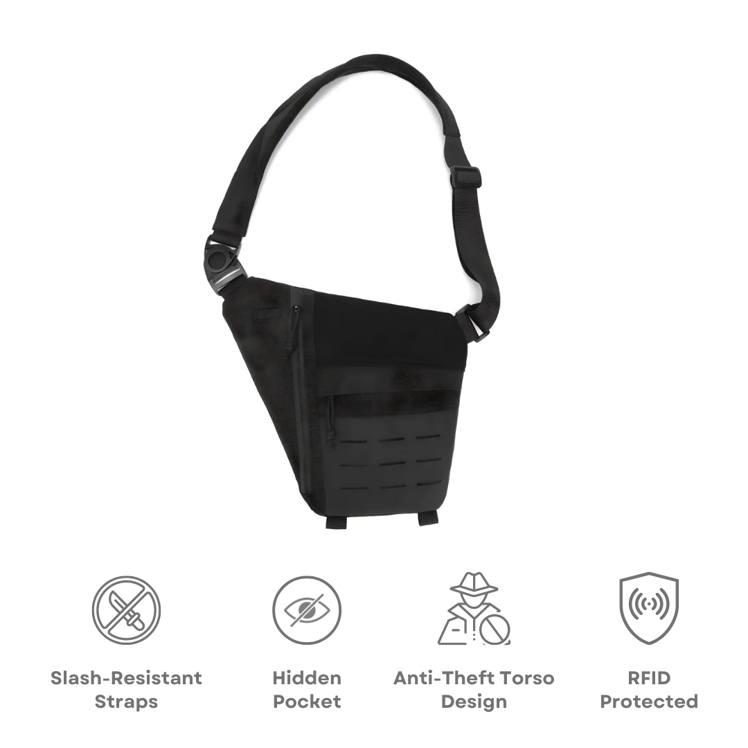 JETTIQ™ | Tactical Crossbody Sling Bag