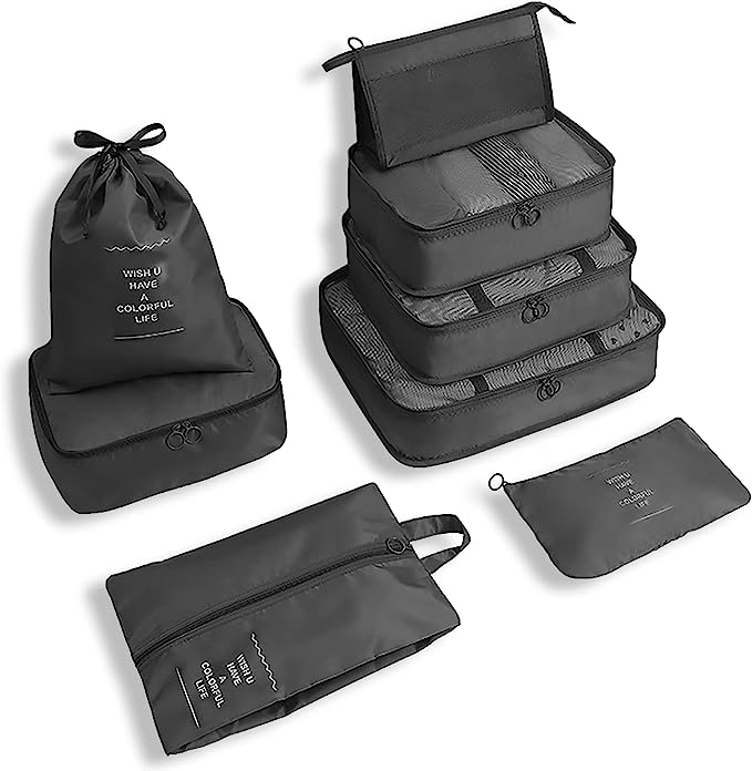 JETTIQ™ | Easy-Pack Travel Cubes | 8 Pack