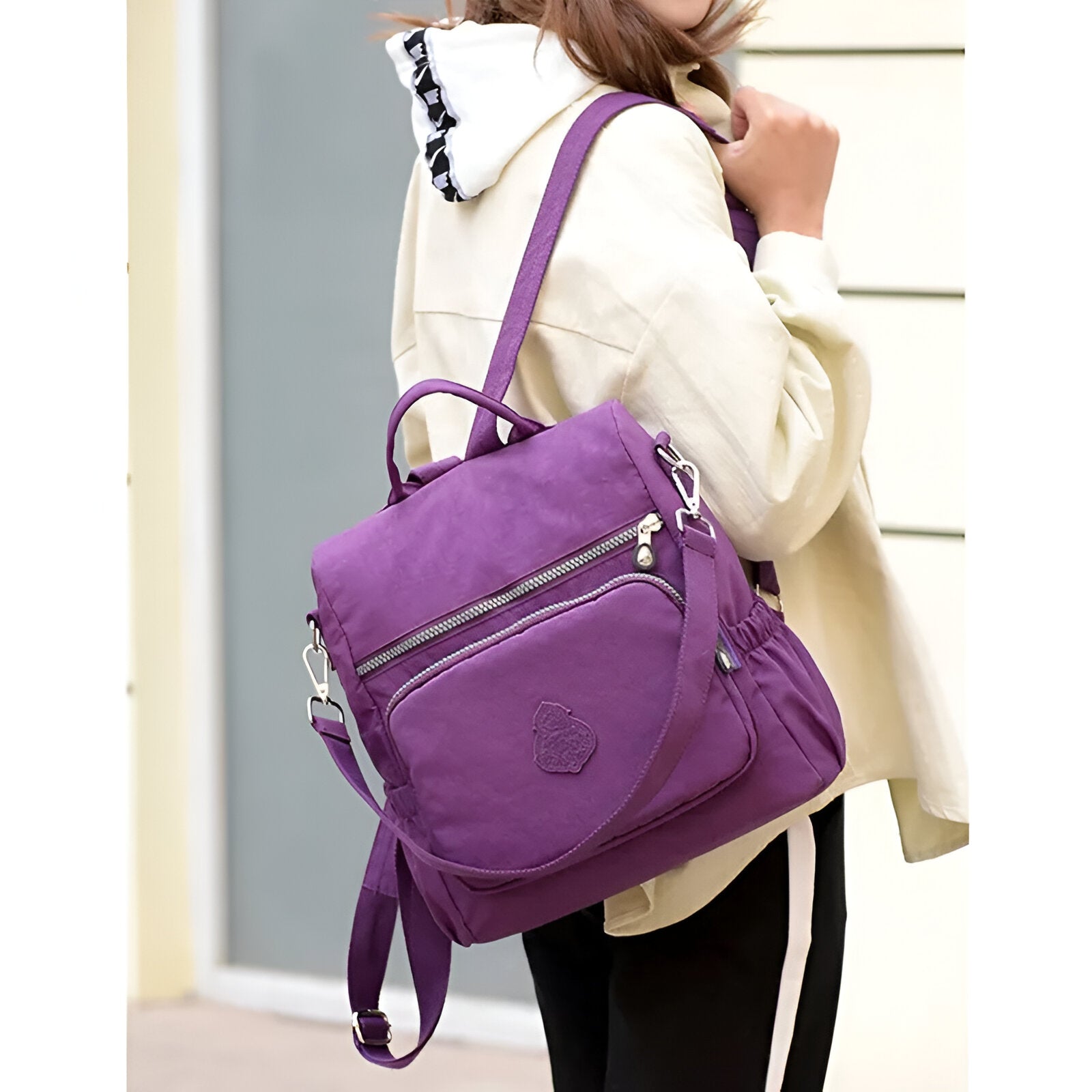 JETTIQ™ | Versatile Anti-Theft Crossbody Backpack