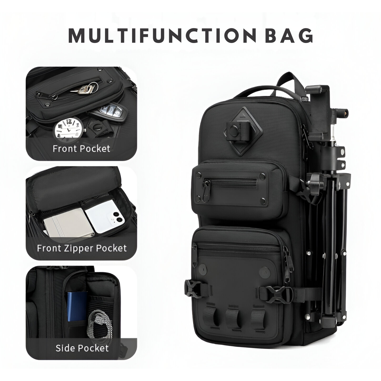 JETTIQ™ | SecureStride Large Anti-Theft Crossbody Bag