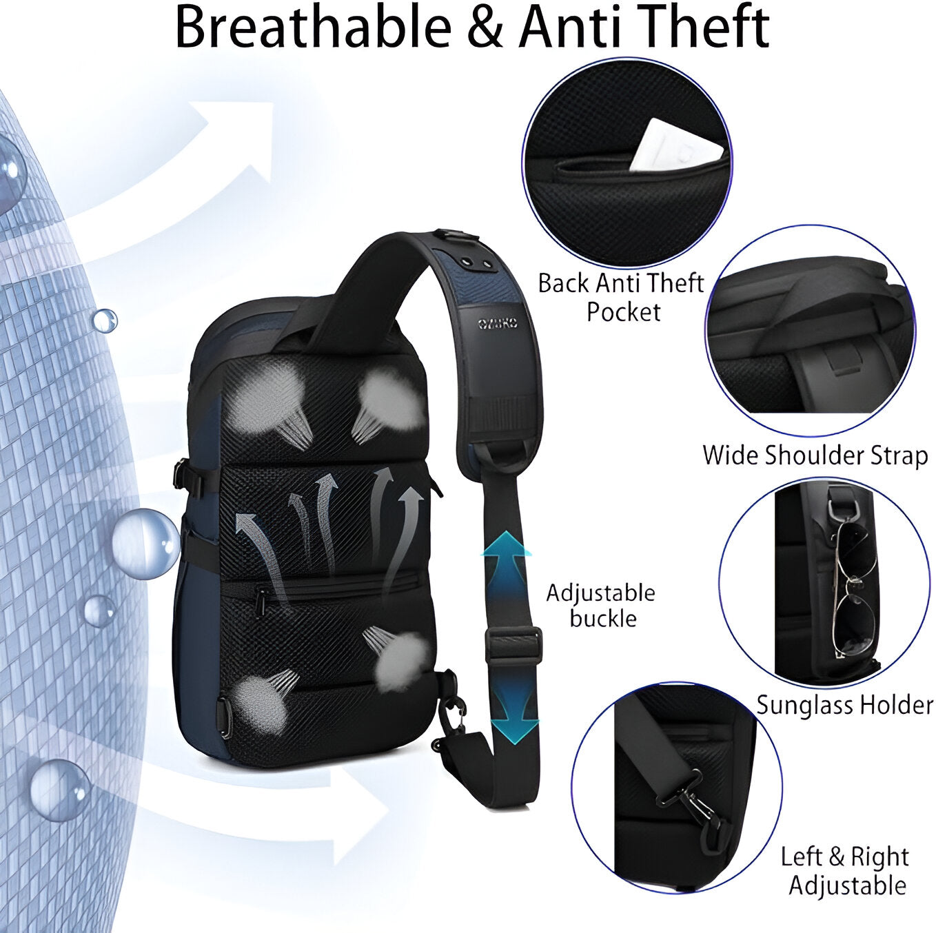 JETTIQ™ | EasyCarry Anti-Theft Crossbody Bag