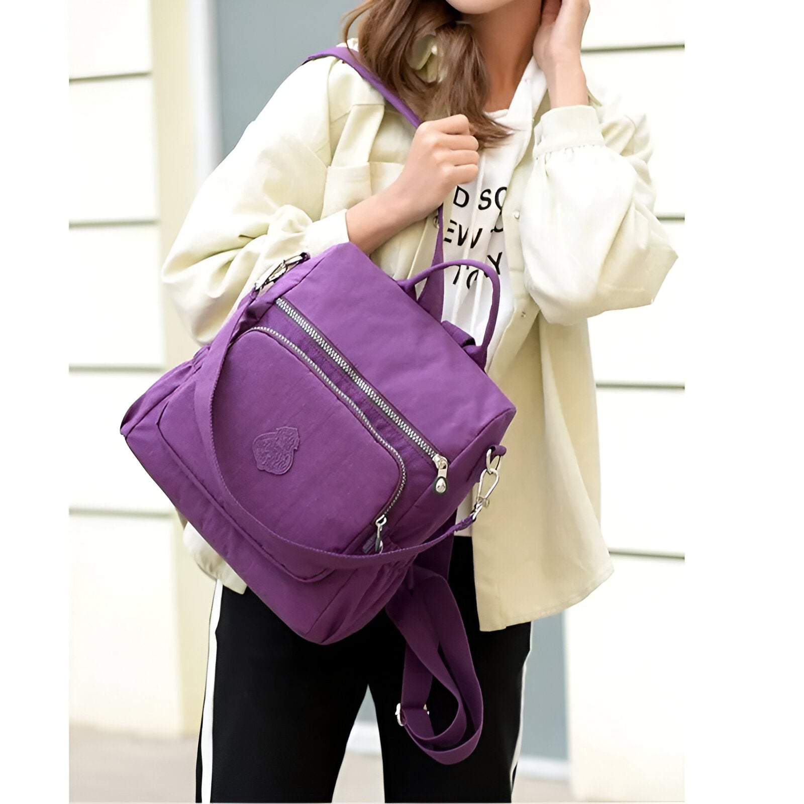 JETTIQ™ | Versatile Anti-Theft Crossbody Backpack