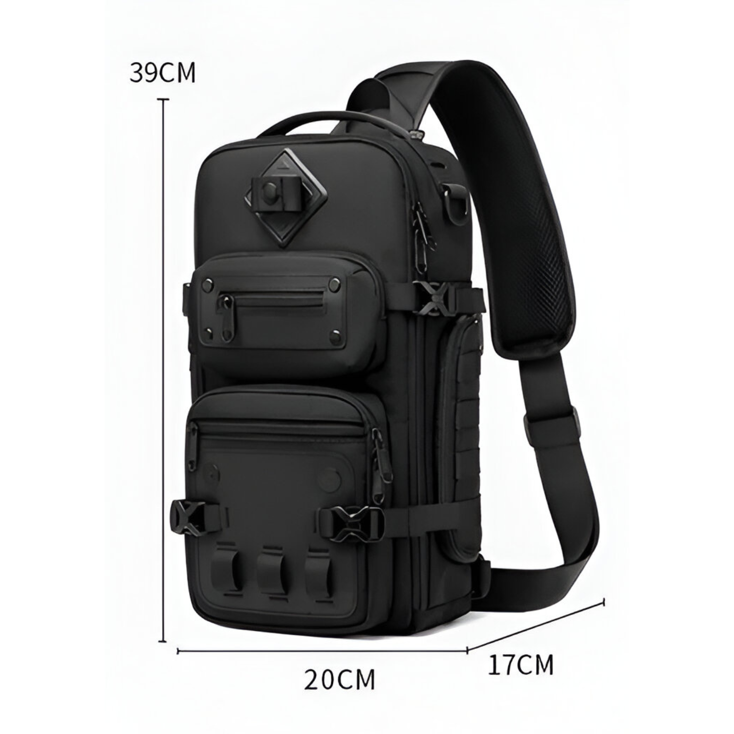 JETTIQ™ | SecureStride Large Anti-Theft Crossbody Bag