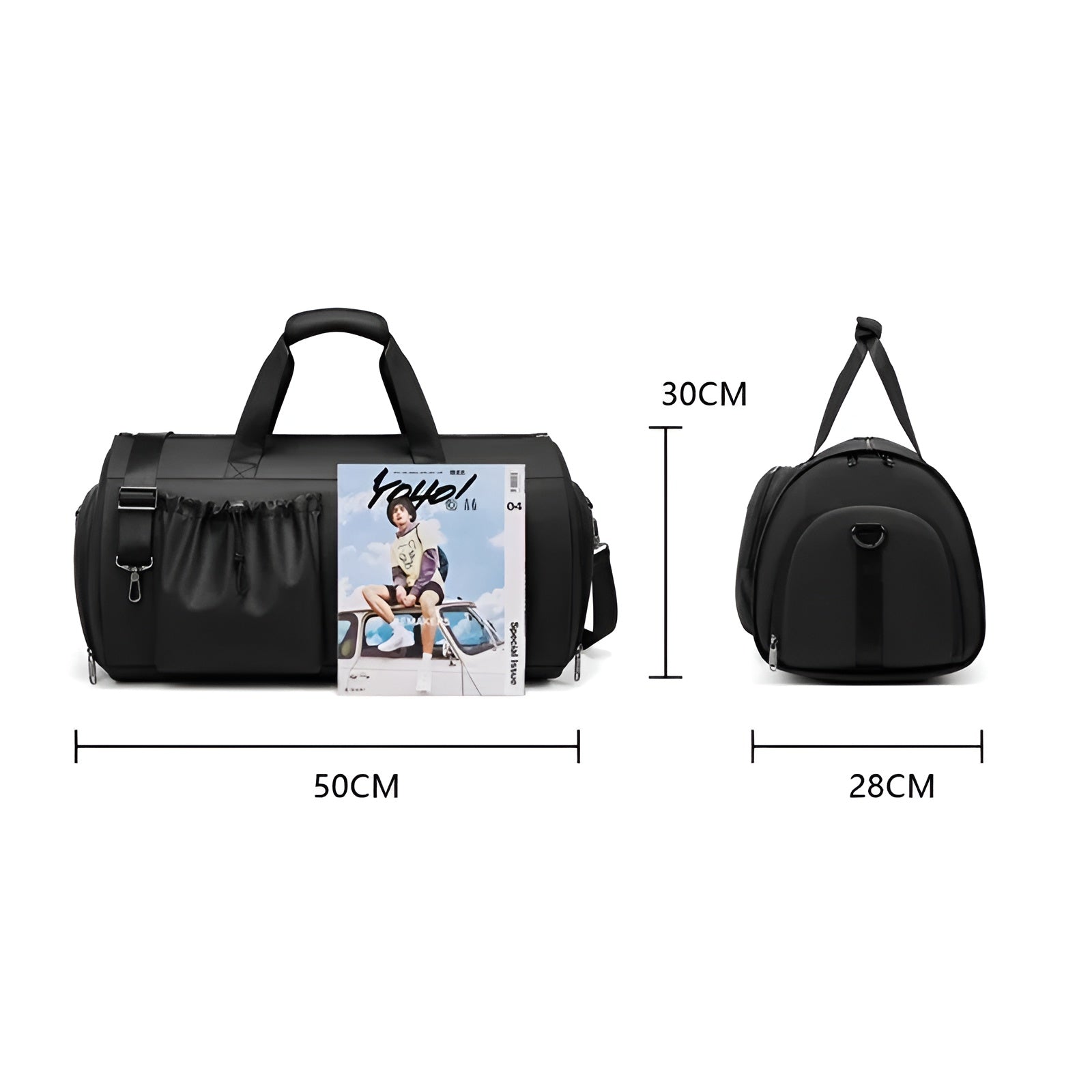 JETTIQ™ | Oxford Garment Duffle Bag